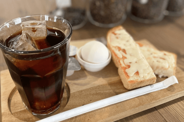 モーニングは一番のり。今日も私えらい。...